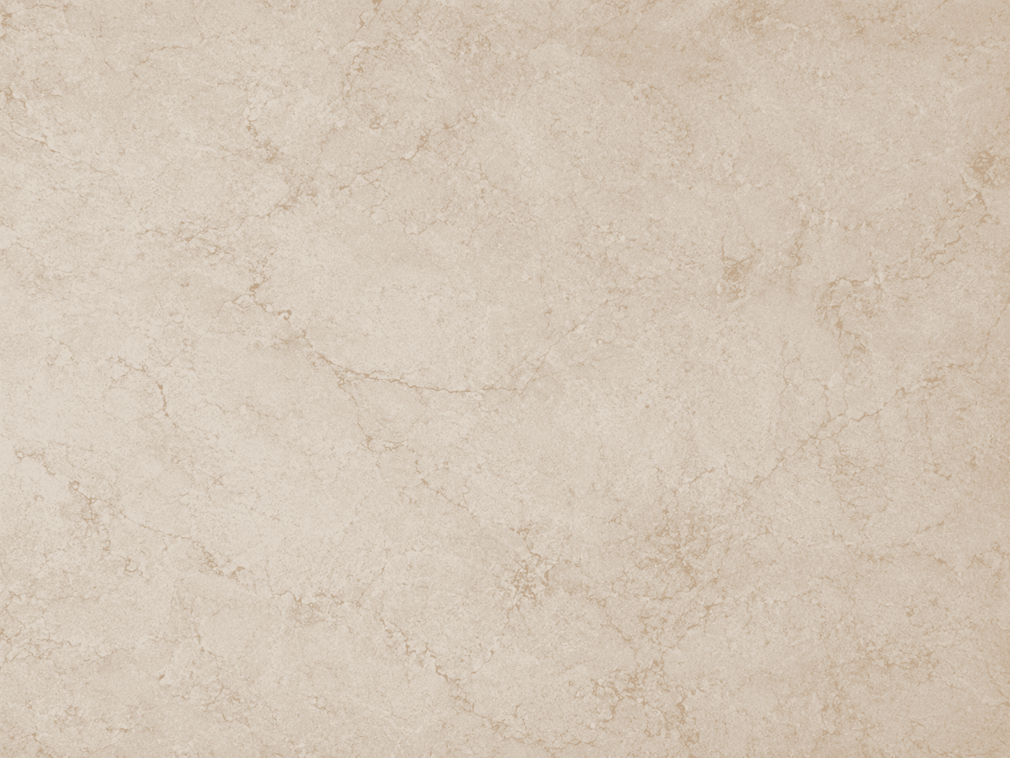 Warm sand quartz slab with subtle beige tones